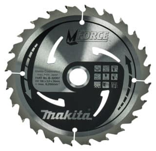 SÅGKLINGA B-32007 MAKITA TRÄ  24T 165X20X2,0MM