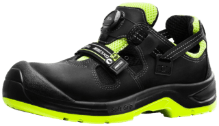SKYDDSSKO 929 ARBESKO SVART/LIME 39