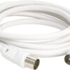 ANTENNKABEL KOAXIAL 3.75M MED KONTAKTER SB