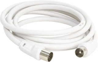 ANTENNKABEL KOAXIAL 3.75M MED KONTAKTER SB