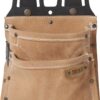 MATERIALFICKA 9303 LTHR BRUN STL ONESIZE