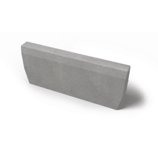 Kantsten Slät fasad 700x70x300mm grå B