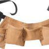 VERKTYGSBÄLTE 9333 LTHR BRUN STL ONESIZE