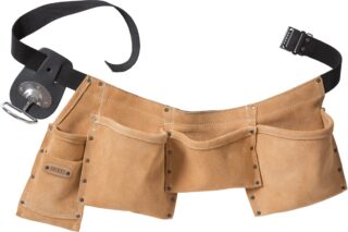 VERKTYGSBÄLTE 9333 LTHR BRUN STL ONESIZE