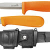 KNIV DUBBELHÖLSTER HVK-ELK