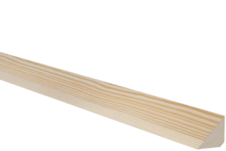 TREKANTSLIST FURU OBH 21MM