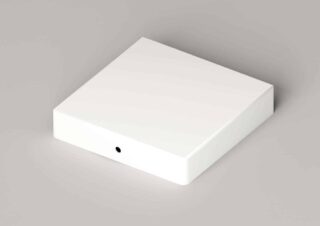 PLATT STOLPLOCK VIT 71X71MM
