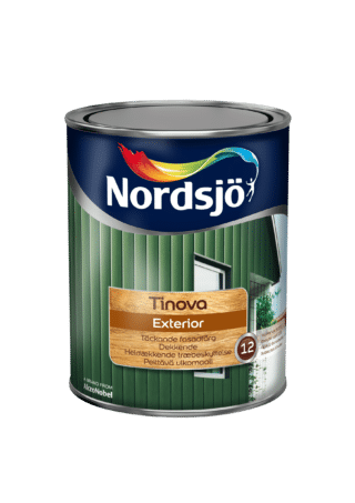 TRÄFASADFÄRG TINOVA EXTERIOR BW NORDSJÖ UTOMHUS 1L