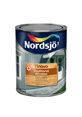 FÖNSTERFÄRG TINOVA TRADITIONAL WINDOW WHITE UTOMHUS 1L