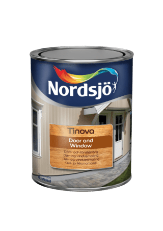 DÖRR&FÖNSTERFÄRG TINOVA DOOR& WINDOW 337 SVART UTOMH 1L