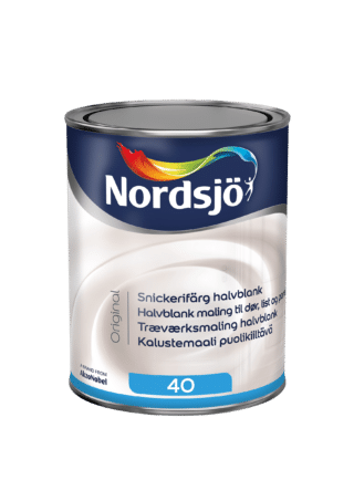 SNICKERIFÄRG NORDSJÖ ORIGINAL HALVBLANK S0502-Y INOMHUS 1L
