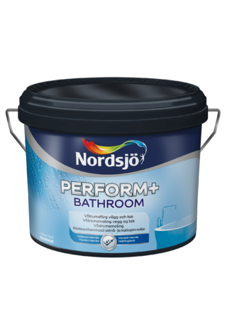 VÄGGFÄRG PERFORM+ BATHROOM BW NORDSJÖ INOMHUS 10L