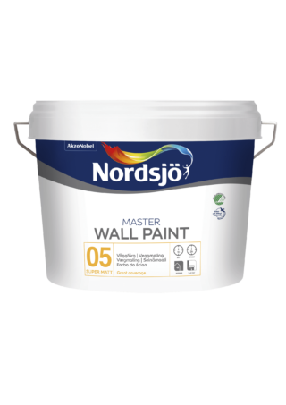 VÄGGFÄRG MASTER 5 BW NORDSJÖ INOMHUS 10L