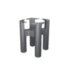 VALVDISTANS ORIGINAL 25MM     ARMERING DIAM 4-12MM