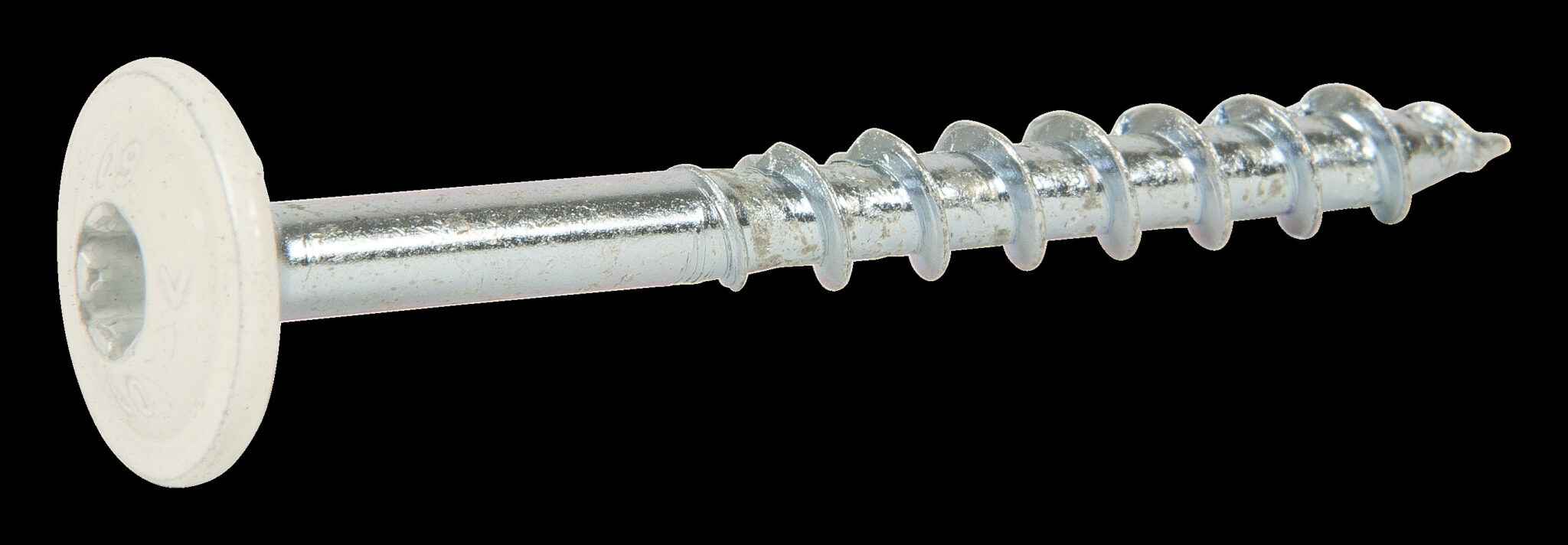 113206_BP1 TRÄKONSTRUKTIONSSKRUV WAF FZB+ VIT RAL9010 6,0X60 100ST