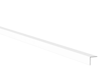 HÖRNLIST PVC 25X25X2600MM