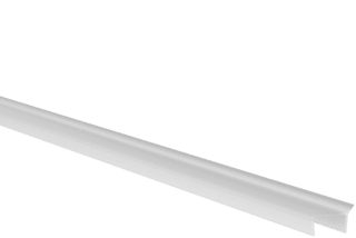 SOCKELLIST PVC 13X24X2600MM