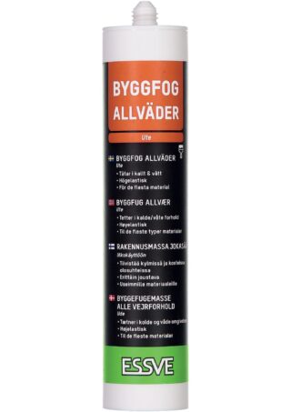 BYGGFOG ALLVÄDER TRANSPARENT 0,3L