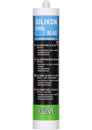 SILIKON POOL&GLAS TRANSPARENT PATRON 0,3L