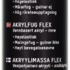 AKRYLFOG FLEX 25 GRÅ 0,3L