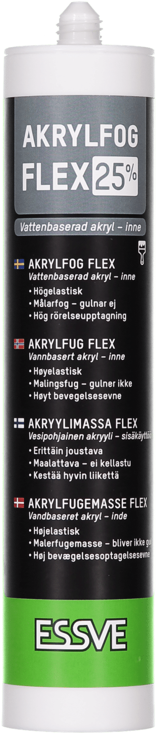 AKRYLFOG FLEX 25 GRÅ 0,3L