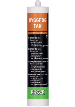 BYGGFOG TAK GLASFIBER REINFORCED SVART 0,3L