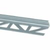 KAKELLIST RAK ALU SILVERELOXERAD MATT 6MM 2,5M