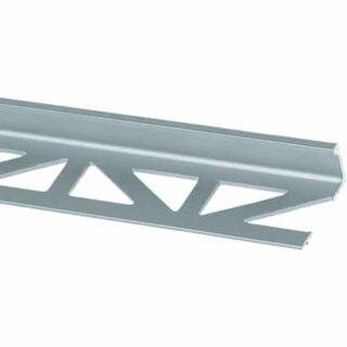 KAKELLIST RAK ALU SILVERELOXERAD MATT 6MM 2,5M
