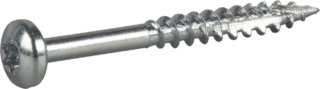 TRÄSKRUV ESSDRIVE KULLRIGT HUVUD FZB 4,0X40 200ST
