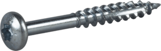 TRÄSKRUV ESSDRIVE KULLRIGT HUVUD FZB 4,5X40 200ST