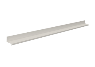 ÖVERBLECK OB TILL FÖNSTER ANTIKVIT 001 60X1500MM