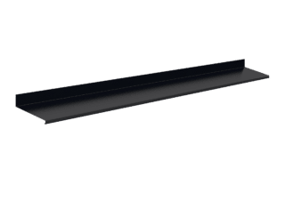 ÖVERBLECK OB TILL FÖNSTER SVART 015 170X2000MM