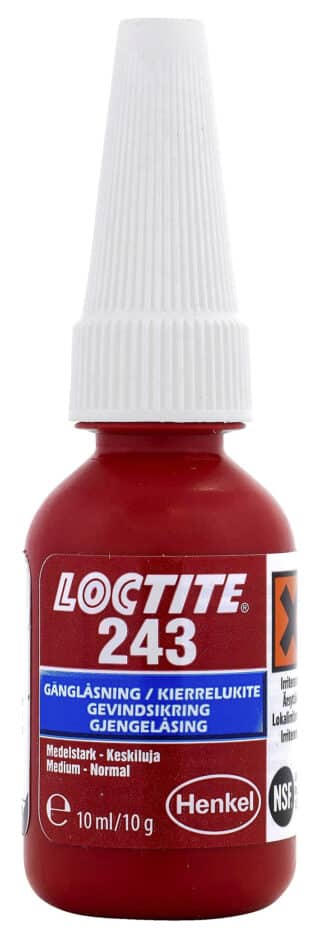 Gänglåsning Loctite© 243 10 ml
