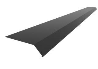 FOTPLÅT FOTP FÖR TAKFOT SVART 015 50X2000MM