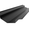 RÄNNDALSPLÅT RDF FÖRSÄNKT SVART 015 HB-POLY 150X2000MM