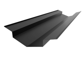 RÄNNDALSPLÅT RDF FÖRSÄNKT SVART 015 HB-POLY 150X2000MM