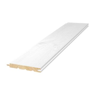 PANEL TREND SLÄT VIT S 0502-Y MÅLAD ÄNDS 13X120X4800 8ST