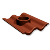 Hålpanna betong Palema Candor terracottaröd
