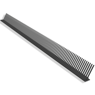 FÅGELBAND 1M PLAST SVART