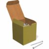 Nockskruv med packning rostfri 4,5x60 50st/pkt