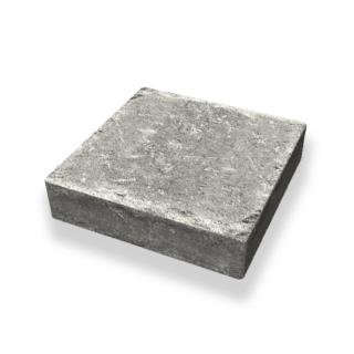 Marksten Troja antik 50 Makro 210x210x50mm grå B