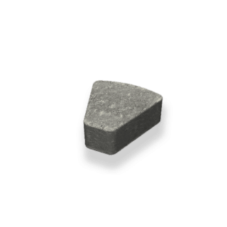 Marksten Troja antik Cirkel liten 140x140/52x50mm grafit B