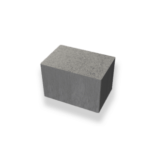 Mursten Labyrint skarp Mini 210x140x140mm grafit F