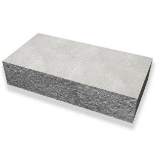 Blocksteg Megastep 700x350x150mm grå B