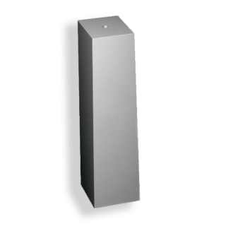 Plint 700 justerbar M16 185x185x700mm grå U