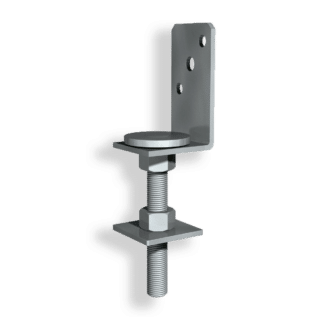 Stolpsko Uniflex M16 L efterjusterbar 60-80x50x85mm