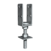 Stolpsko Uniflex M16 2" efterjusterbar 43-53x40x85mm