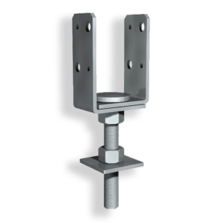 Stolpsko Uniflex M16 3" efterjusterbar 62-77x40x85mm