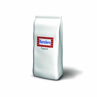 Fogsand 0-2mm färg grafit 15kg/säck