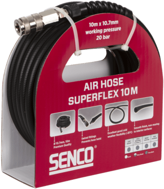 Slangsats tryckluft universal Superflex